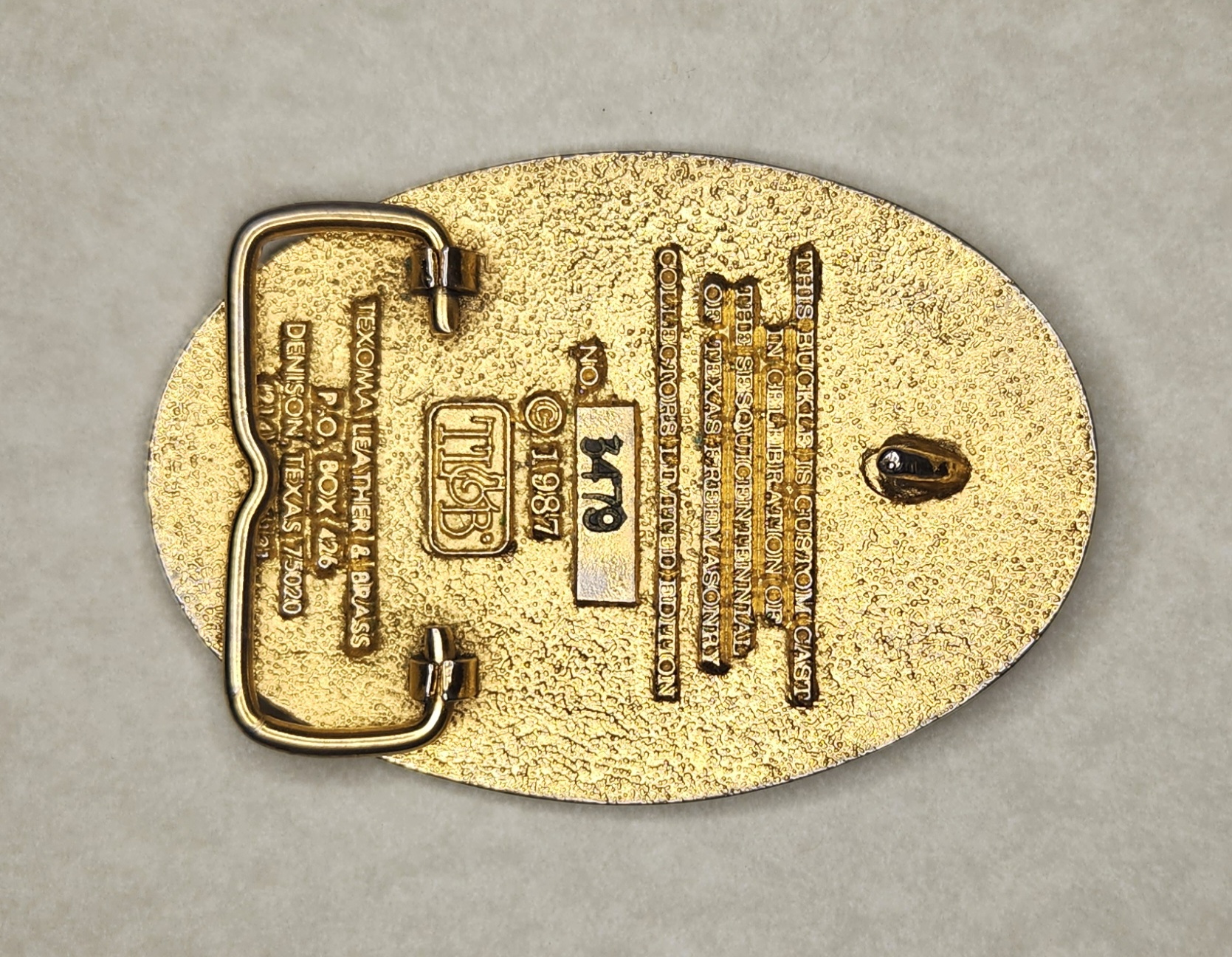 [Buckle Pic Missing] (Click here)